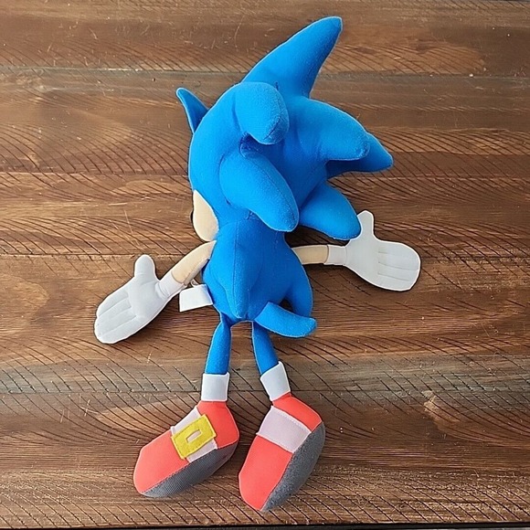 Sonic The Hedgehog Classic Sonic Plush Toy 20" Nanco Sega - Picture 2 of 4